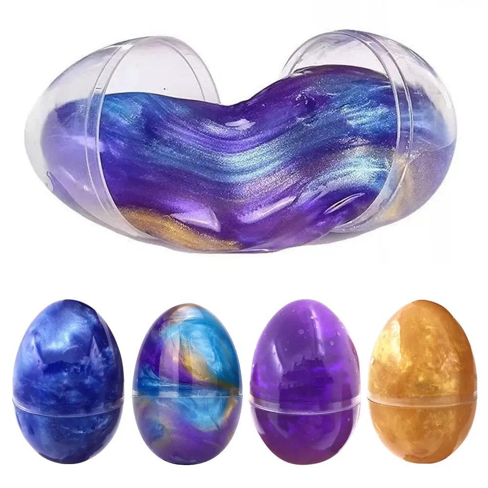 Fluffy Transparent Slime Supplies Foam Ball Beads Cotton Putty Soft Clay Polymer DIY All Charms for Slime Antistress Kids Toys #451784