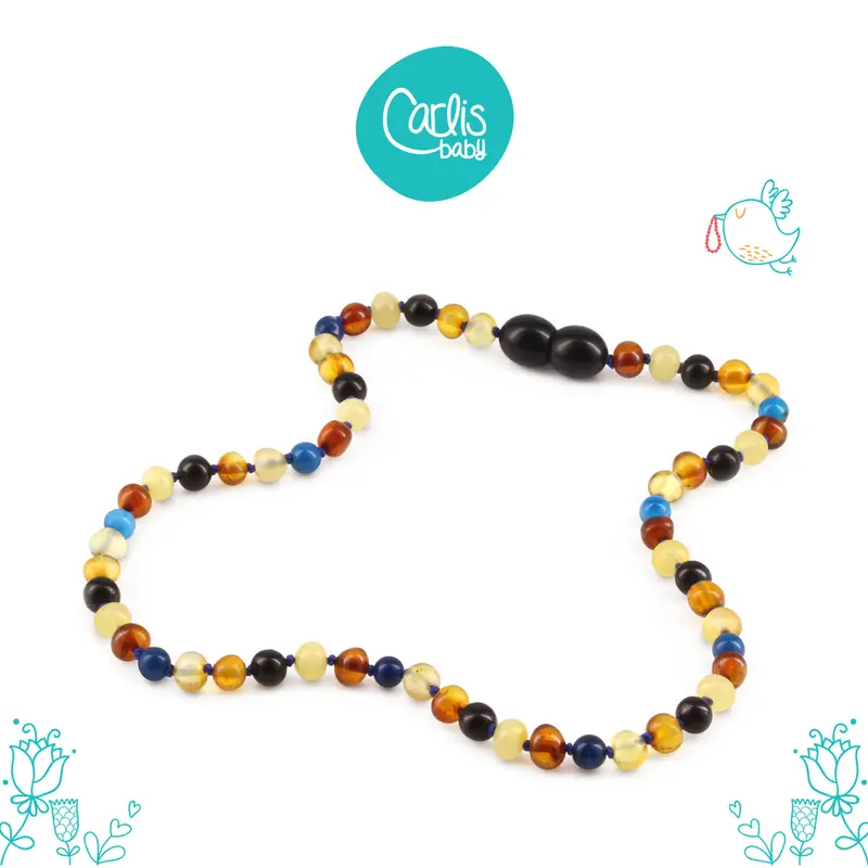 AGL34 Kalung dan Gelang Amber Bayi Tumbuh Gigi Bayi By Carlis Baby. 1