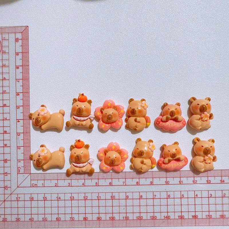 Set 12 Charm Sticker Gắn Dép Cross, Dép Sục 0
