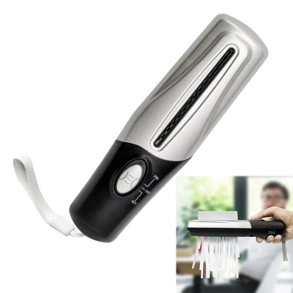 New USB Powered Paper Documents Cutting Tool Shredders Cutting Machine Mini Hand Shredder Handheld USB Shredder Paper Shredders