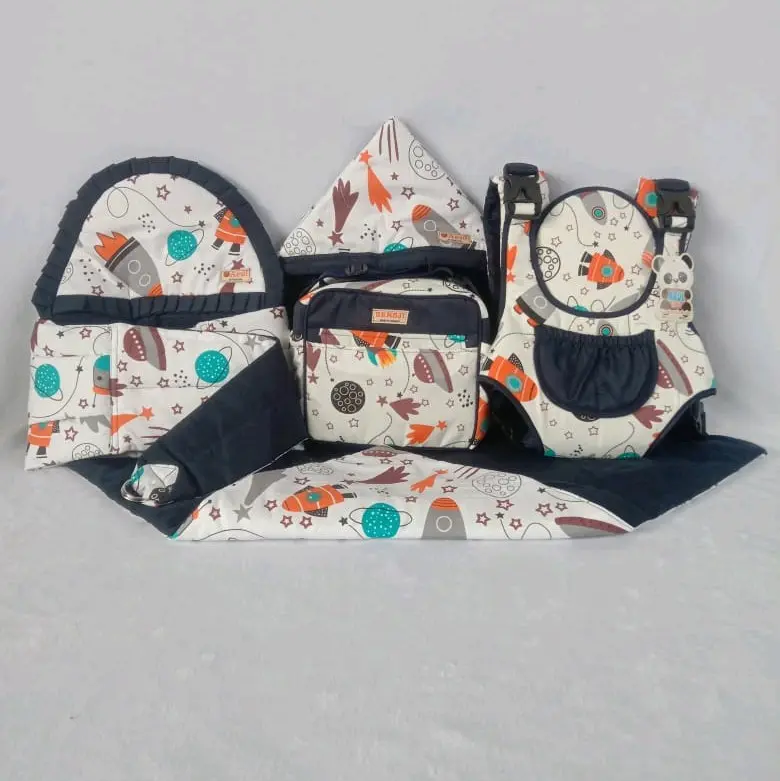 Paketan Hemat 4 in 1 Gendongan Samping Renda, Gendongan Depan, Selimut, Tas Kecil Bayi Balita Cewek Cowok   Perlengkapan Bonceng 5