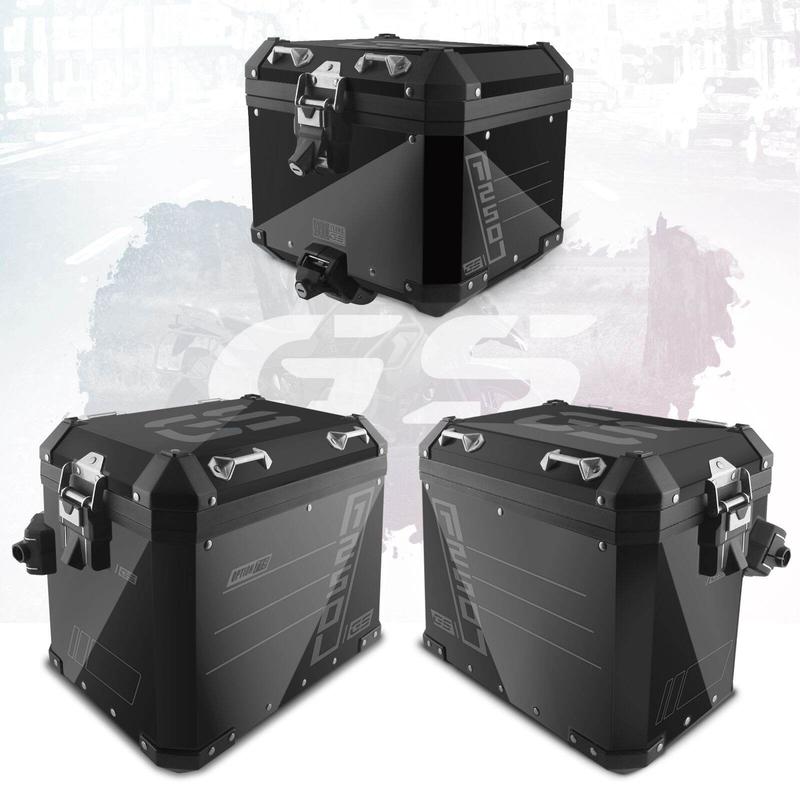 XAI Motorcycle aluminum box trunk side box sticker protectio - TikTok ...