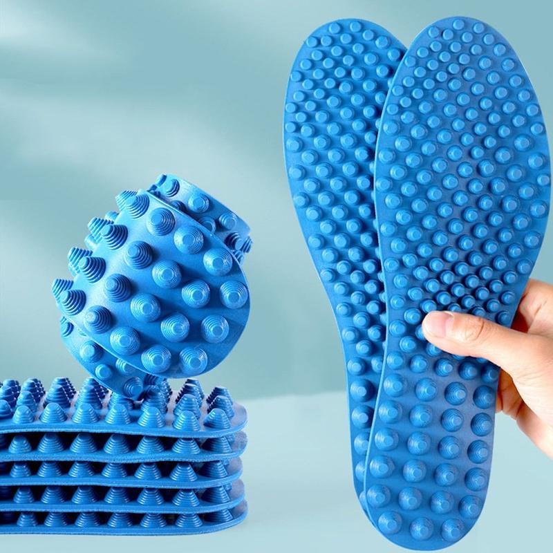 Sports Shoe Sole Soft Massage Insoles Acupressure on Foot Shock Absorption Men Women Shoe Sole Sweat Absorption Comfort Shoe Pads for Feet 3