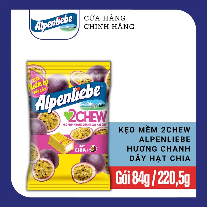 Kẹo cứng Alpenliebe nhiều hương (Gói to + Gói nhỏ) 6