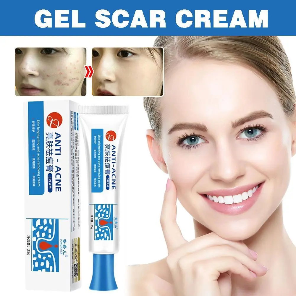 Kem Chăm Sóc Da Mặt, 25g, Làm Sáng Da, Nhẹ Nhàng Làm Mờ Vết Thâm, Gel Trị Mụn, U6V2