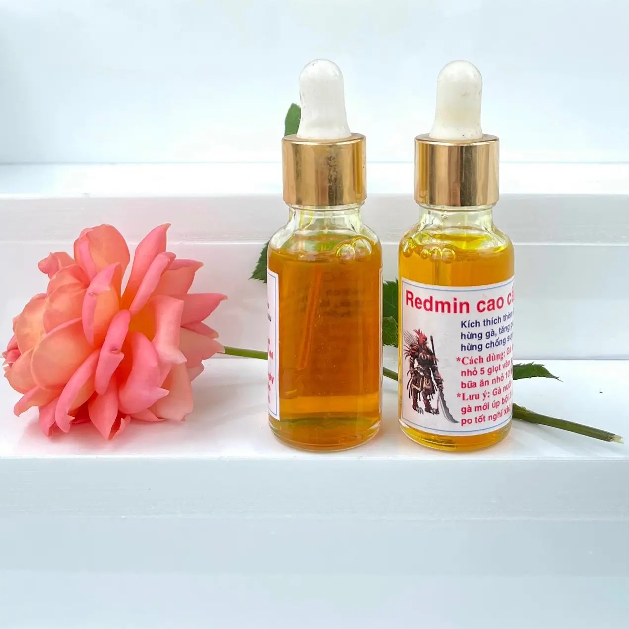 [CHÍNH HÃNG 100%] Thuốc nuôi gà đá chính hãng Redmin vàng cao cấp chai 20ml tăng bo cấp tốc, Thuốc gà đá Red min giúp gà ăn ngon, cự mạnh