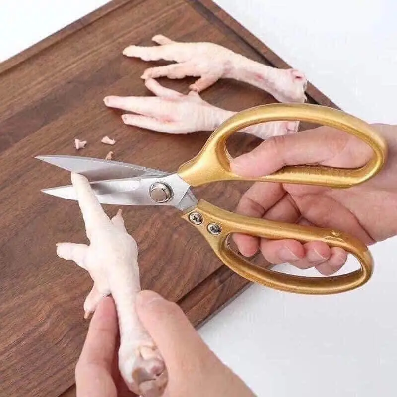 Kéo cắt thịt đồ ăn đa năng không gỉ Nhật
