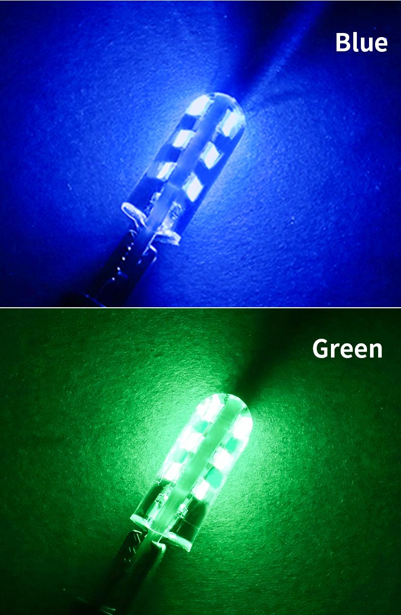 Product Introduction of 【24-hour shipping+free shipping+COD】LED 2PcsT10 strobe decorative light car light W5W Canbus flashing bulb for car width light strobe gap indicator 12V 18