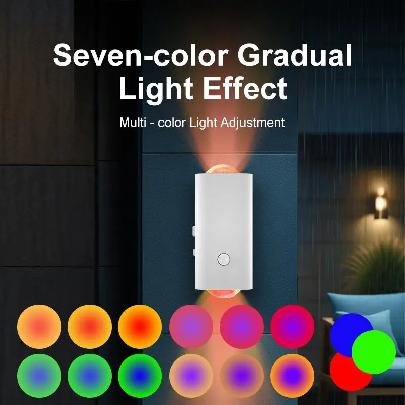 USB Rechargeable Wall Mounted Light, Motion Sensor Wall Light, Multipurpose Indoor Lighting for Entrance, Bedroom, Desk, Wardrobe 3