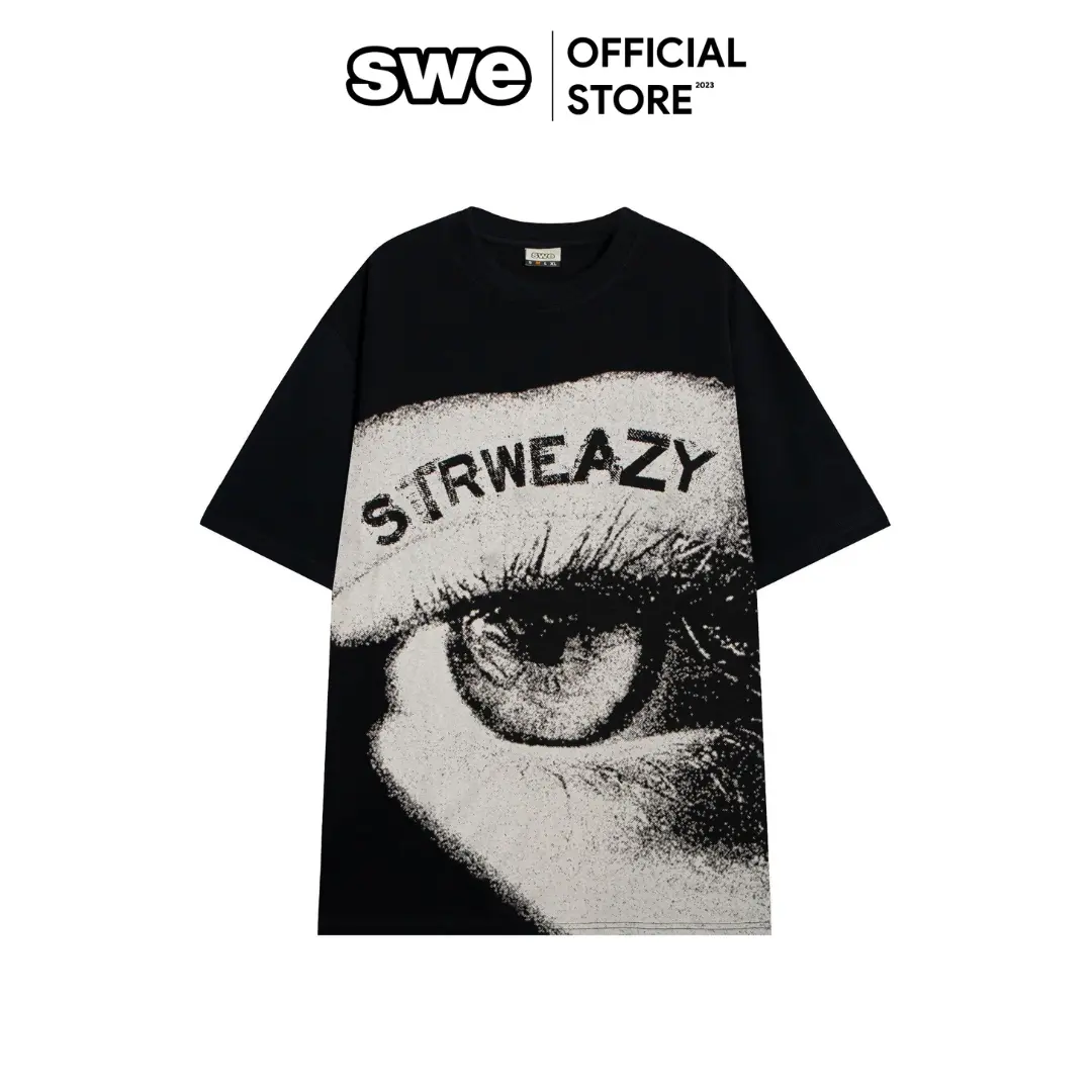 Áo Thun Nam/Nữ Local Brand SWE EYE TEE - ĐEN