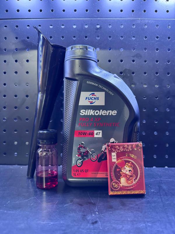 Dầu Nhớt Fuchs Sikolene 10w40 XP 1L - Cho Tất Cả Các Loại Xe Số Và Xe Tay Côn