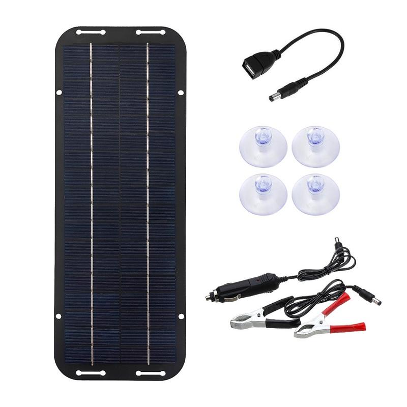 Premium 12V 30W IP65 Waterproof Solar Panel Kit for Reliable Trickle Charging 8