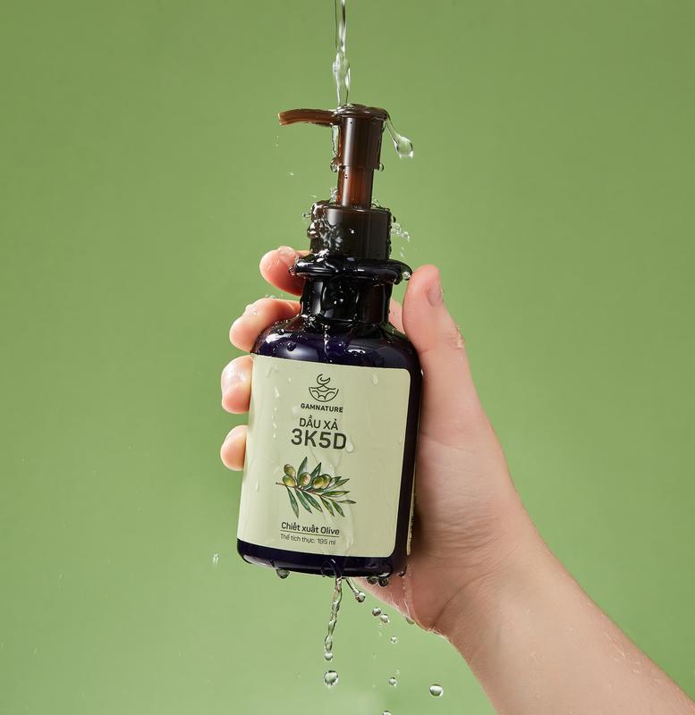 COMBO dầu gội, dầu xả thiên nhiên GamNature lưu hương 10 tiếng, nuôi dưỡng tóc chắc khoẻ tự nhiên 2