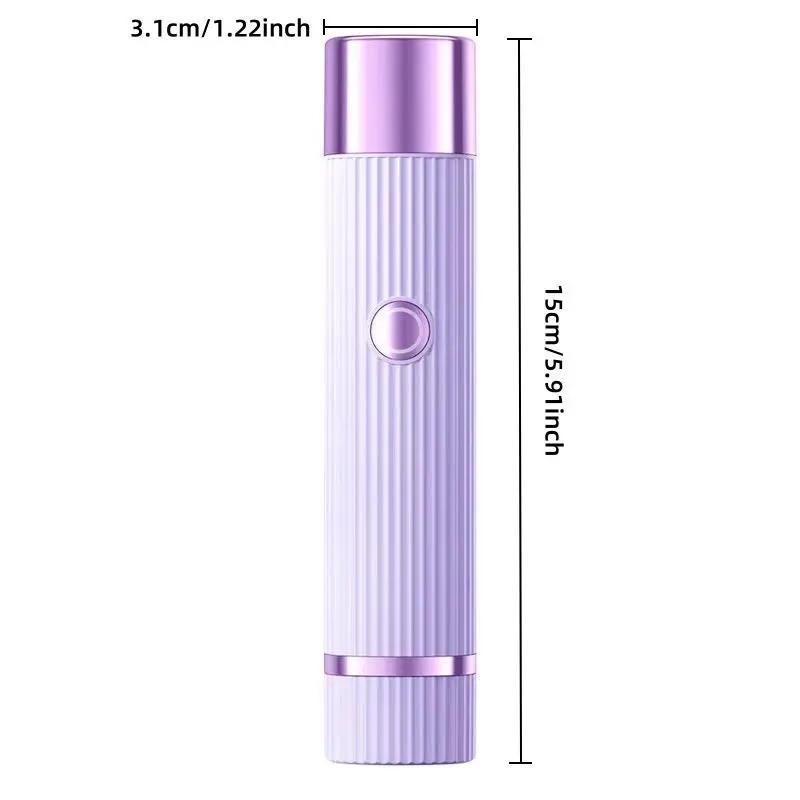 Electric Hair Removal Tool, 2 in 1 Waterproof Hair Trimmer for Arms, Bikinis, Private Areas, Portable Hair Removal Tool for Women 1