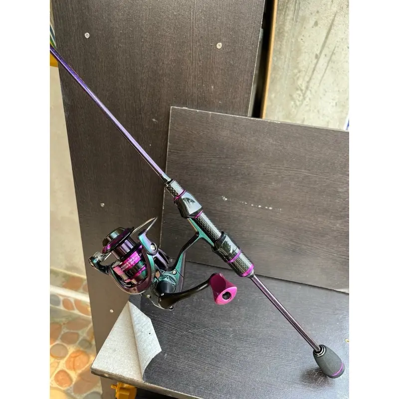 Pancing satu set joran zombie spining & reel skyline