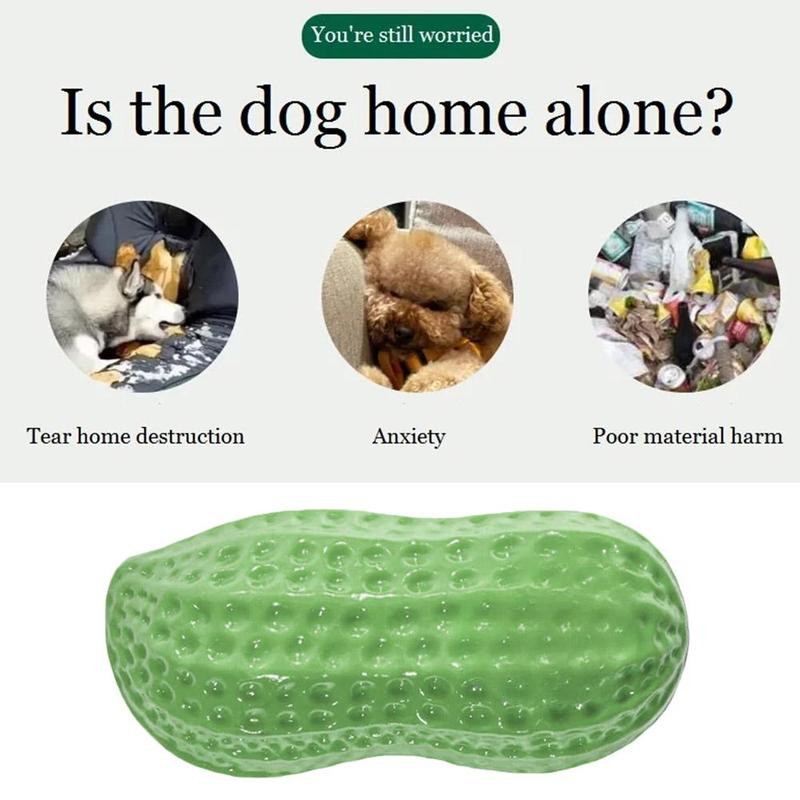 Product Introduction of Milk Peanut Pet Dog Chew Toys Dog Soundable Peanut Milk And Puppy Resistance Dog Toys Products V5O7 18