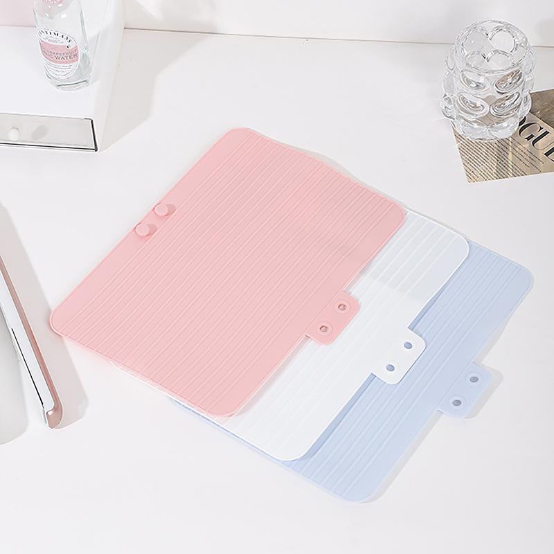 Nắp Đậy Đũa Uốn Tóc Bằng Silicon, Thảm Cách Nhiệt Bàn Ủi Uốn Tóc Phẳng Chống Trượt, Túi Đựng Máy Duỗi Tóc Dụng Cụ Làm Tóc 2