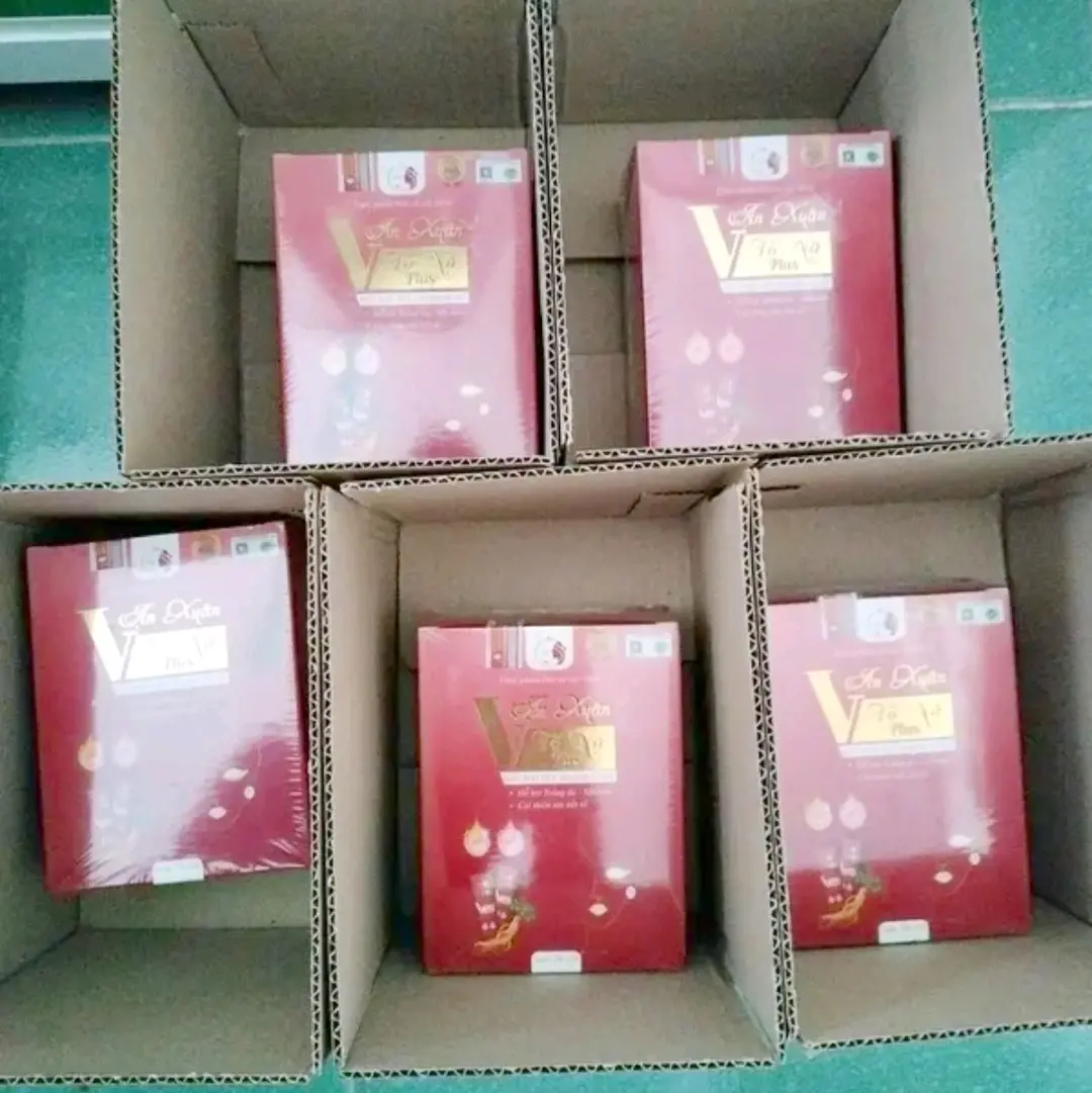Hộp đựng 24 gói trà vạn xuân
