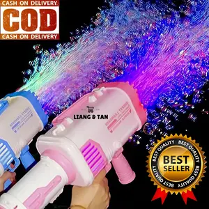 ( BISA COD ) PROMO 25 MATA Mainan Anak Bubble Gun Bazoka Basoka / Mainan Tembak Tembakan Balon Gelembung Sabun / Mainan Anak Laki Laki / Mainan Anak Perempuan SNI Murah