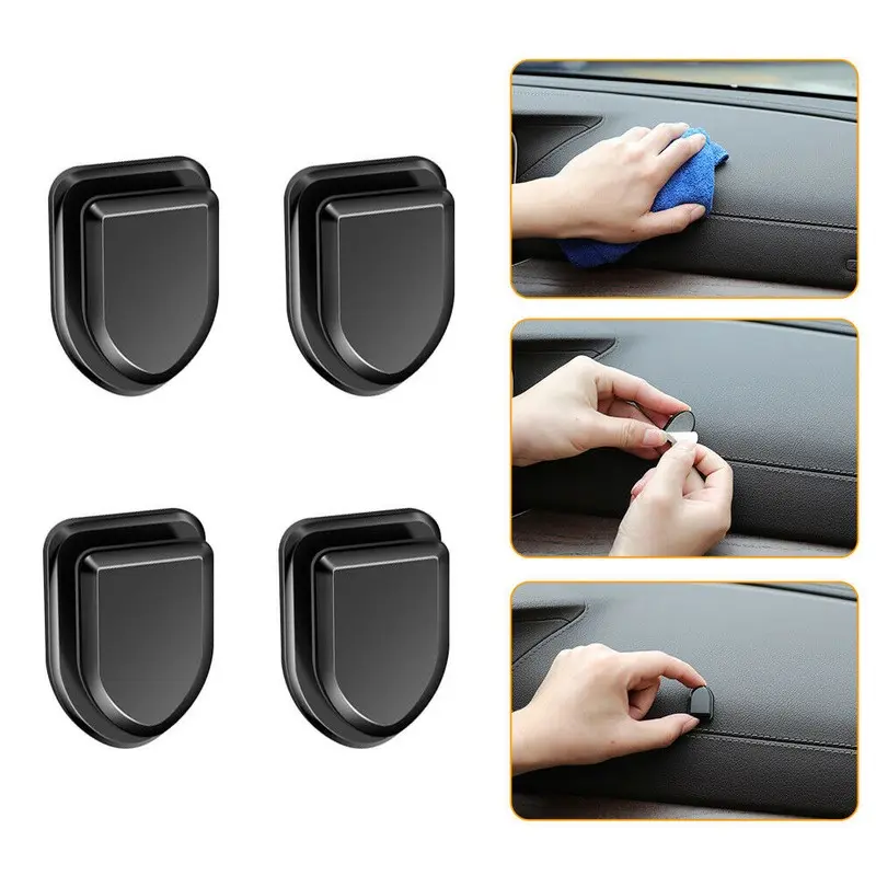 1/4 Móc Dán Treo Đồ Gắn Tường Tiện Dụng Cho Xe Ôtô, Xe Hơi Phụ Tùng 6