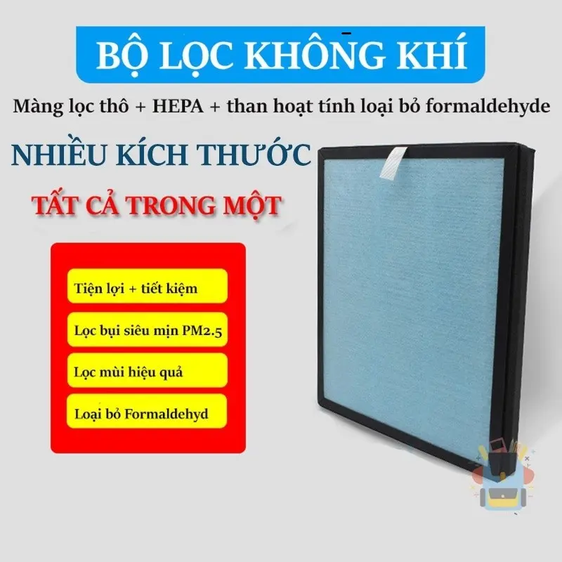Màng lọc không khí - Màng lọc bụi PM2.5, khử mùi, khử khuẩn