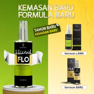 FLO HAIR TONIC PENUMBUH RAMBUT KEBOTAKAN ORIGINAL - TREATMENT RAMBUT RESMI BPOM