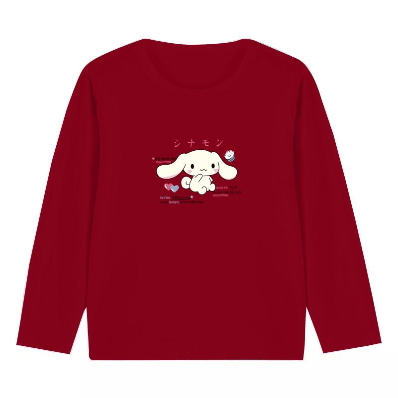 Product Introduction of Teen's Long Sleeve Round Neck Shirts Charming Cotton Girls' T for 7 - 8 years 28