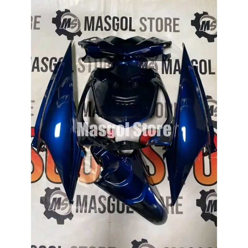cover body halus beat karbu moonlight blue Motorcycle
