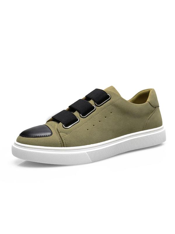 Men's Casual Lace Up Slip on Sneaker, Fashionable Comfortable Breathable Shoes for Daily Wear, Lightweight Breathable Shoes for All Seasons 5