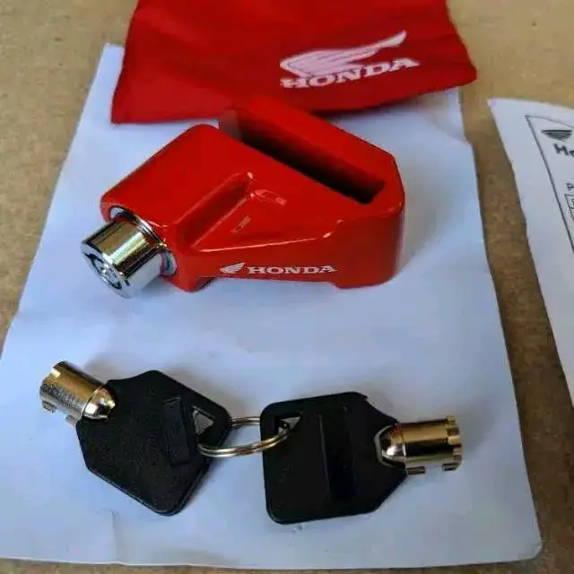 Kunci Gembok Cakram Original Honda Vario Beat PCX ADV Scoopy Genio Supra dll 2