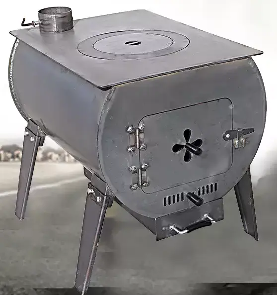 Bếp củi thông minh không khói thế hệ mới, tiết kiệm nhiên liệu - Nấu được cả những thanh củi lớn mà không cần phải đục đẽo nhiều