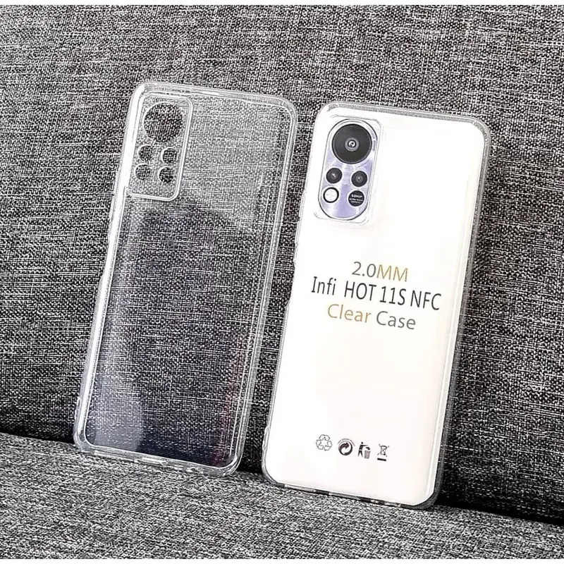 Case INFINIX HOT 11s NFC Softcase Clear HD Transparant Camera Protect Flexible Tpu CCPC ORIGINAL 1