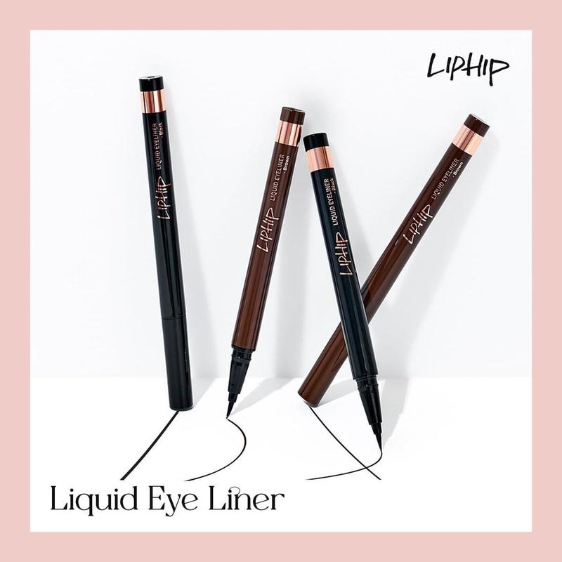  Kẻ mắt lâu trôi LipHip Liquid Eyeliner 