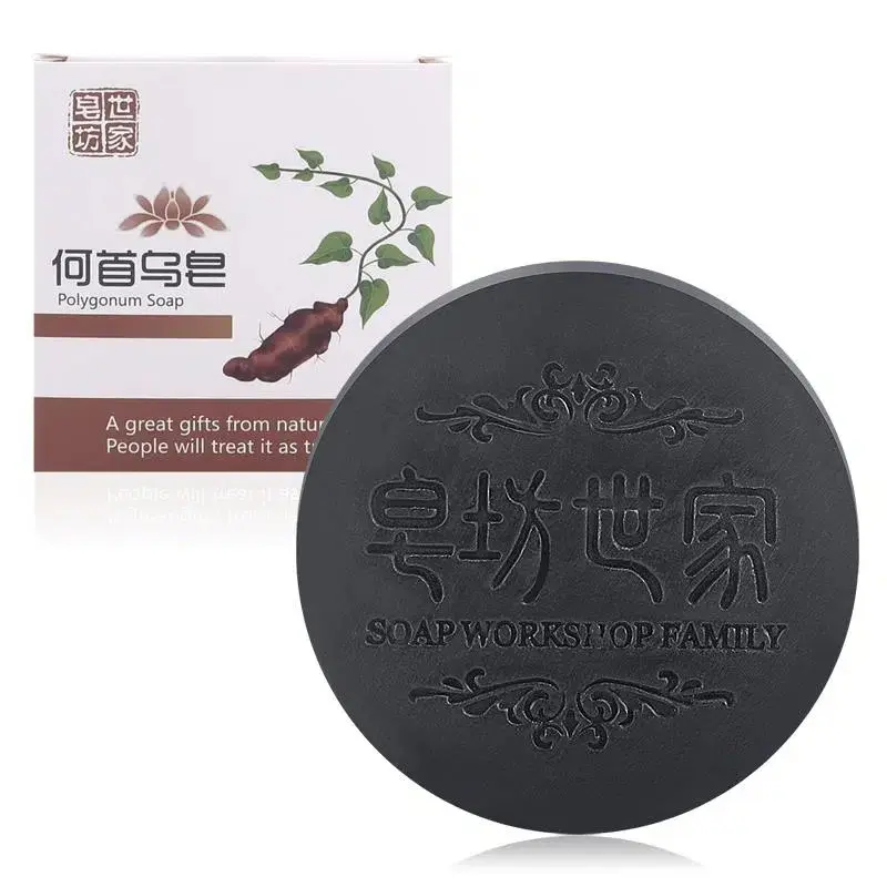 Combo 4 bánh xà bông hà thủ ô giúp đen tóc và hỗ trợ kích thích mọc tóc Chăm Sóc Tóc 0