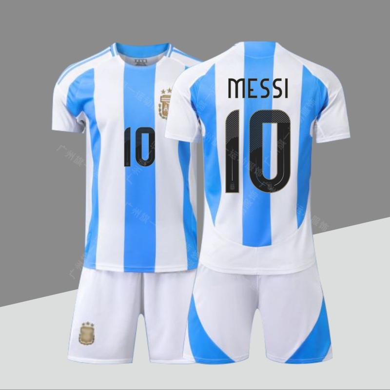 Áo Thi Đấu Argentina, SốMassey 2425 Tòa án nhà mới, Số 10Bộ đồ đá bóng, 22 Lautaro, Phù hợp với người lớn và trẻ em, Thông Dụng 7