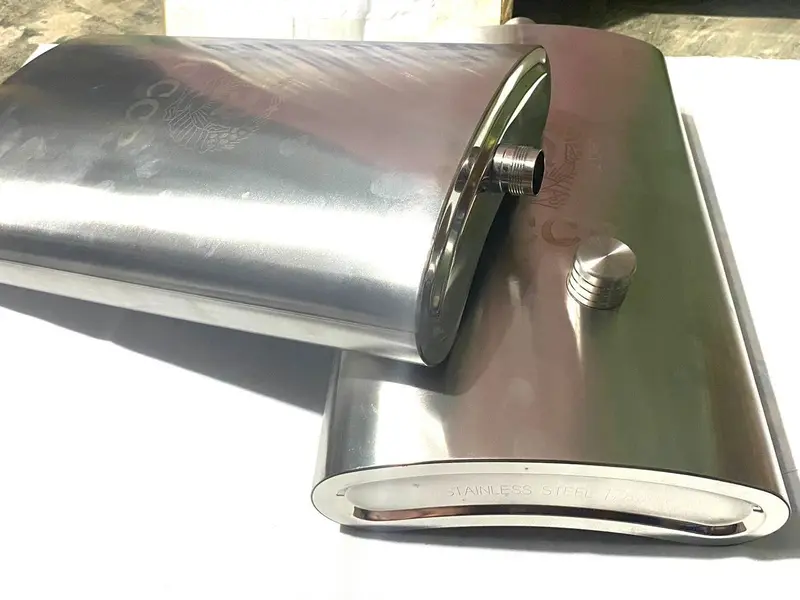 Bình tông đựng nước Dung tích 5L Lít Inox 304, tặng bao đựng như hình, hàng dày 0,6mm Bình tông CCCP, có Ly và Phễu 5