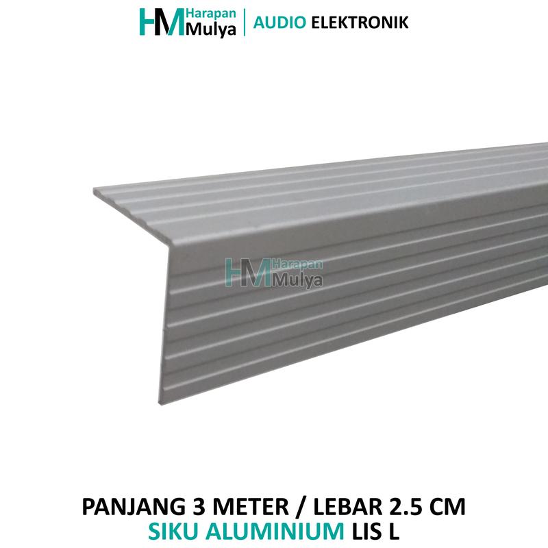 (3m / 3 Meter) Siku Aluminium Lis L / Alumunium Hardcase Box Speaker 0
