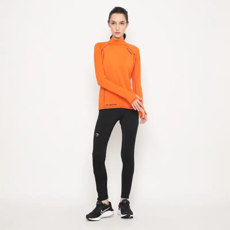 Baselayer Rashguard Manset Ladies Cewe Sports Olahraga Lari Renang Air Baju 5