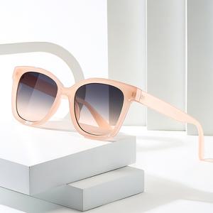 แว่นกันแดด กรอบใหญ่ คุณภาพสูง ทันสมัย สไตล์เรโทร สำหรับผู้ชายและผู้หญิง