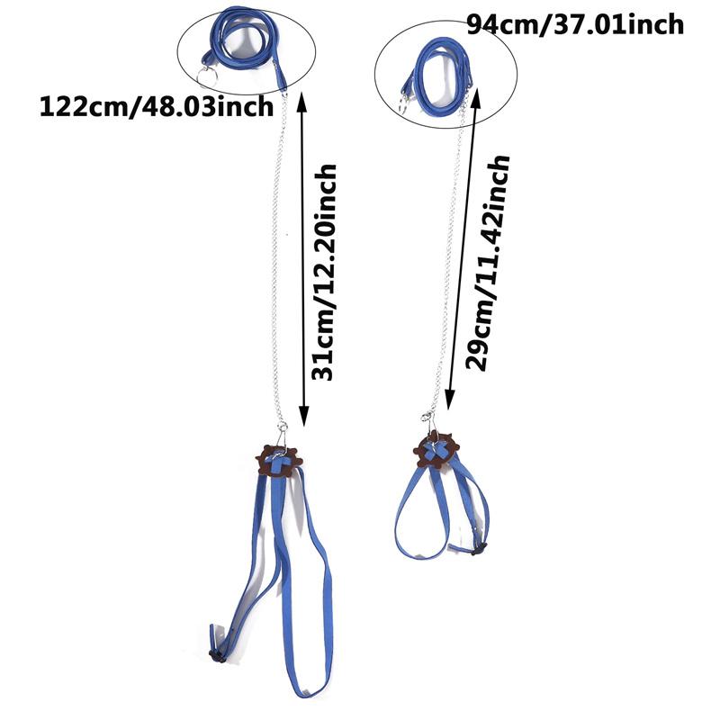 Product Introduction of HG Pet Harness Reptile Leash Turtle Lizard Adjustable Outdoor Training Soft Strap Tortoise Reptile Adjustable Leashe Pet Supplies 14