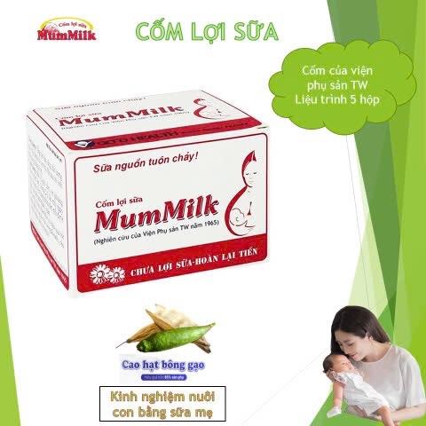 Date mới Cốm lợi sữa mummilk trắng gold