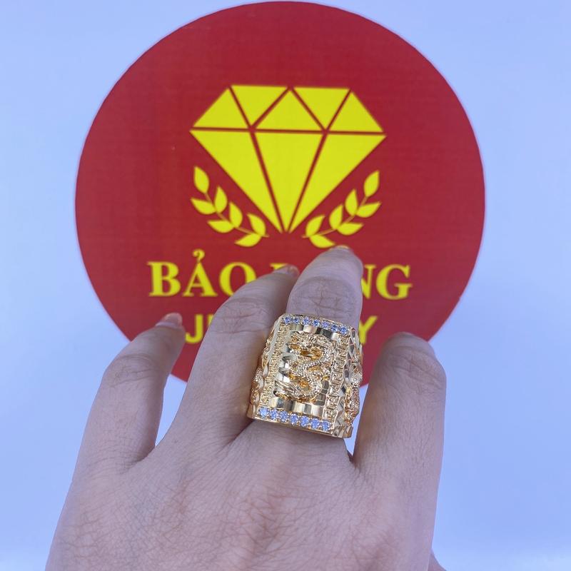 Product Introduction of Nhẫn rồng hoàng đế Nam giới bền đẹp có ký hiệu 2