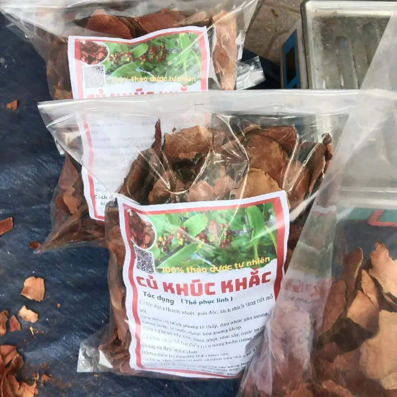 1kg củ khúc khắc khô.khúc khắc đỏ  khô 6