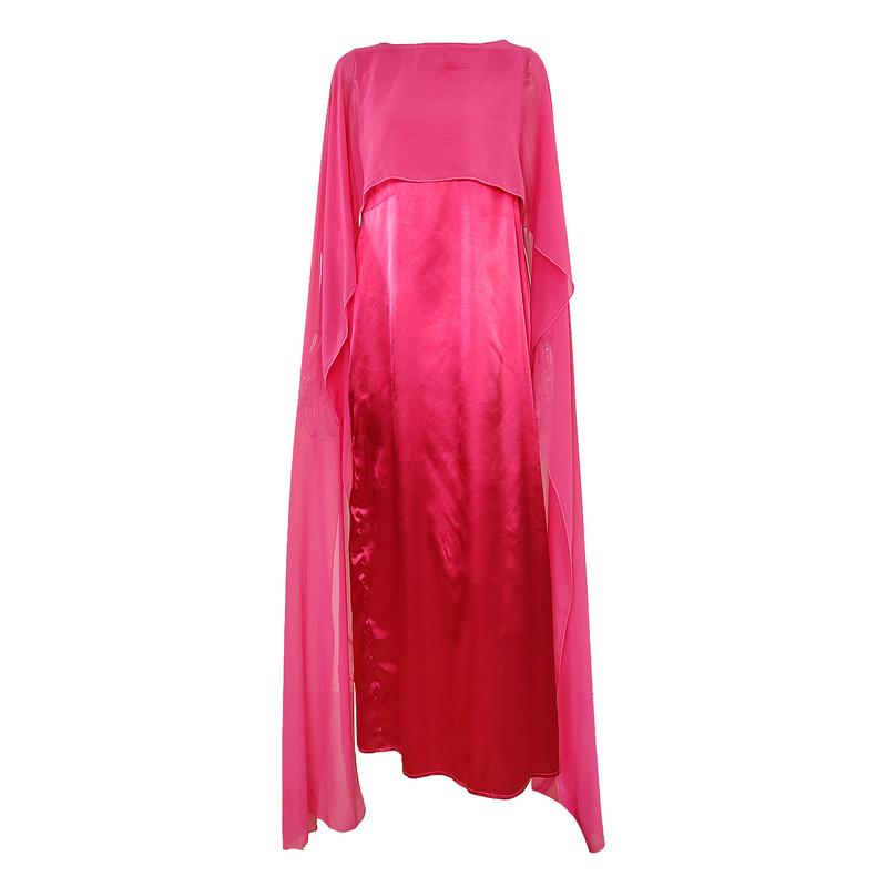 Product Introduction of Abaya Dress Muslim round Neck Loose Big Hem Chiffon Daily wear Elegant Comfort Eid Ramadan Wedding Prayer  Kaftan Jilbab  Modest fashion Islamic clothing Kain Sarong Kain Baju Kurung Asian Muslim wear Trendy Plus size Affordable New collection Women Lady 16