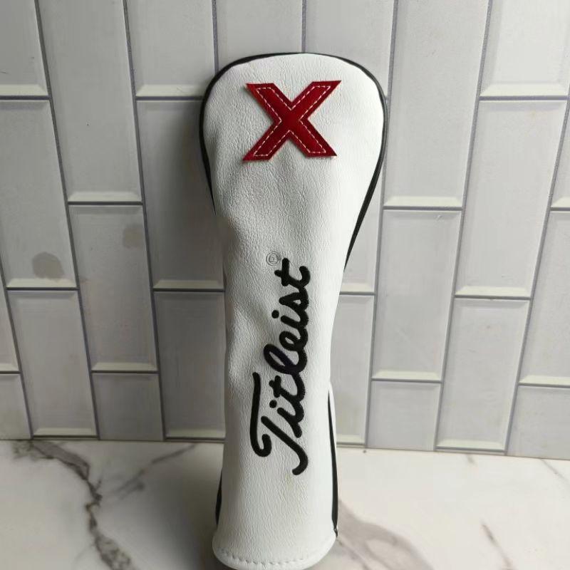 Product Introduction of Golf Club Head Cover No. 1 Wooden Pole Sets Cue Rod Head Protective Sleeve Rod Head Sets Red New Style Qgt24143 13