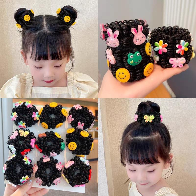 Buộc Tóc Có gắn tóc giả, cột tóc chụp tóc giả nhiều mẫu