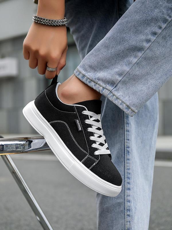 Men's Fashionable Lace Up Low Top Sneakers, Casual Comfortable Sports Shoes for Daily Wear, Trendy All-match Sneakers for Daily Wear 7