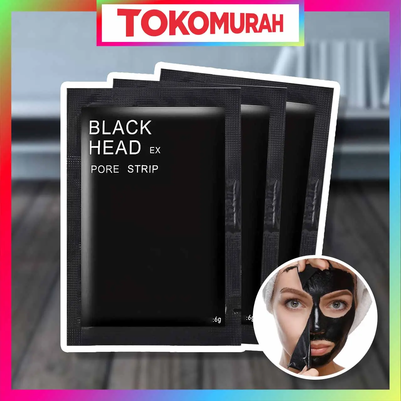 Mask Remove Blackhead And Whitehead Hilangkan Blackhead Travel Pack Termurah R611