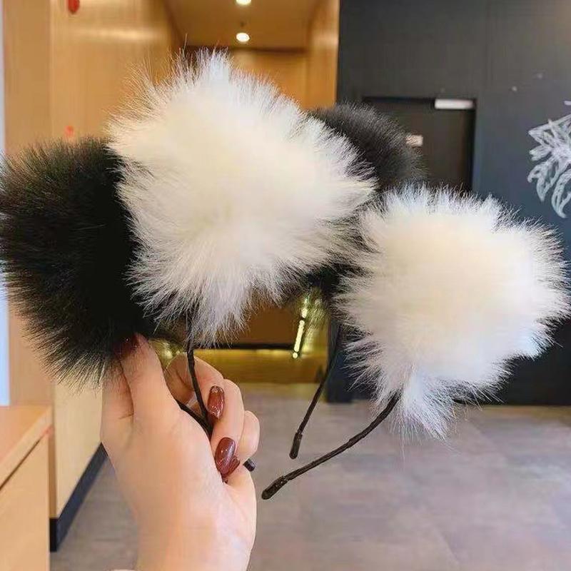 Băng Đô Tai Mèo Lông Mịn Và Dễ Thương, Băng Đô Tai Cáo, Phụ Kiện Tóc, Mũ Nón Quà Tặng