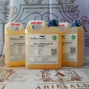 Benberg Arome Sakura bibit Parfum Laundry 1 kg segel pabrik wangi